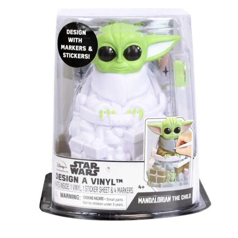 Star Wars The Mandalorian The Child Design A Vinyl Grogu DIY Figure Kit Tara Toy